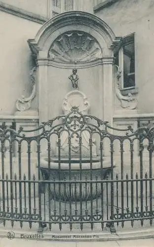 PC43700 Brüssel. Denkmal Manneken Pis. Ern. Thill