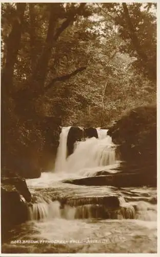 PC44564 Brecon. Ffrwdgrech Falls. Judges Ltd. Nr. 10643