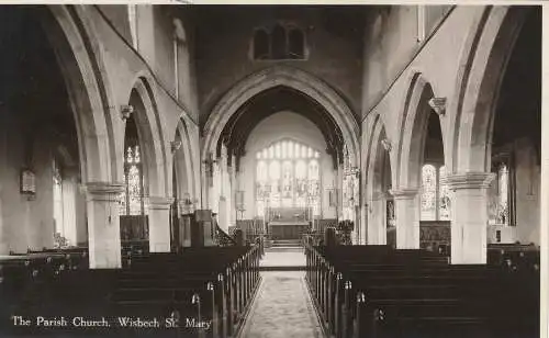 PC44877 Die Pfarrkirche. Wisbech St. Mary