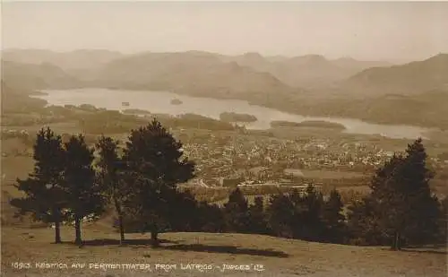 PC44735 Keswick und Derwentwater von Latrigg. Judges Ltd. Nr. 16913