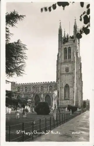 PC44908 St. Marys Kirche. St. Neots. Nr. 121251. RP