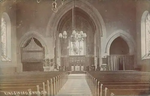 PC44834 Kingswood Church. 1908