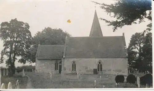 PC44904 alte Postkarte. Kirche