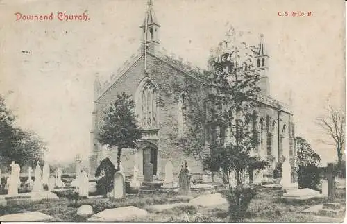 PC44980 Down-Kirche. C. S. und Co. 1905