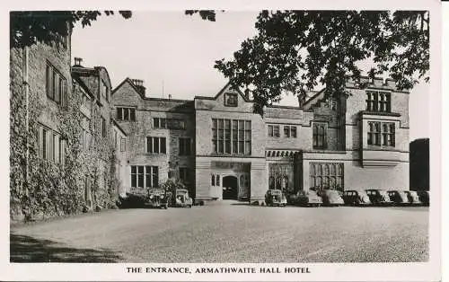 PC45287 Der Eingang. Armathwaite Hall Hotel. RP