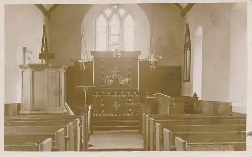 PC45417 Snape Church. 1907