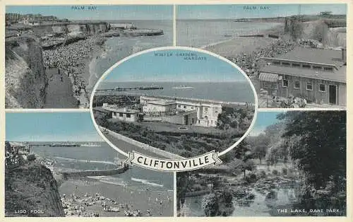 PC45651 Cliftonville. Multi-View. Dennis. 1967