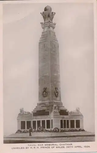 PC45631 Naval War Memorial. Chatham. W.N. Nr. 801. RP