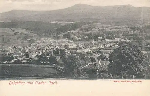 PC45582 Dolgelley und Cader Idris. Frith