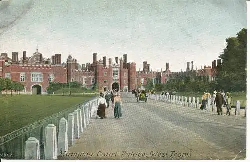 PC45264 Hampton Court Palace. Westfront. Hartmann