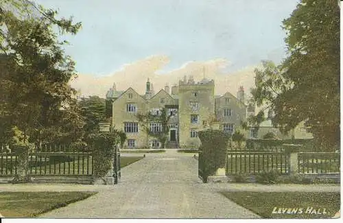 PC45289 Levens Hall. Sonne. Nr. 121. 1910