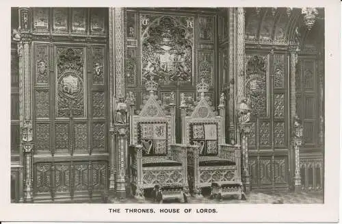 PC45363 Die Throne. House of Lords