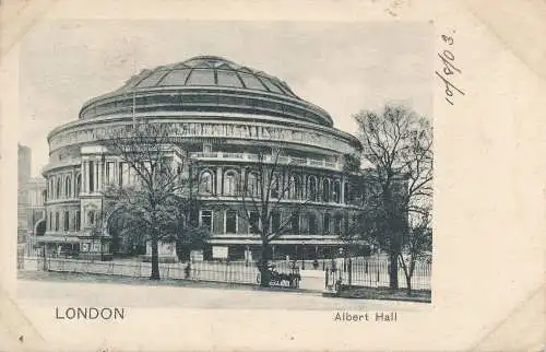 PC45803 London. Albert Hall. 1903