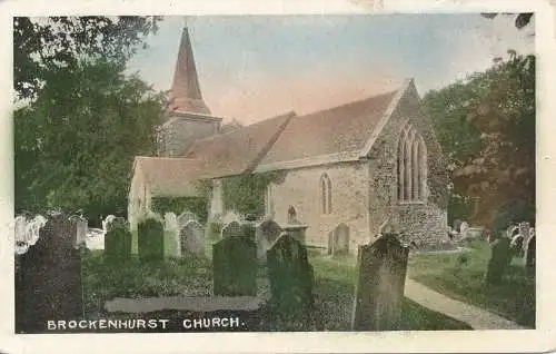 PC45458 Brockenhurst Kirche