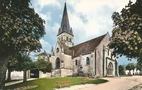 PC46167 Bourbon Parchambault. Allier. Die Kirche. Macon. Nr. 504