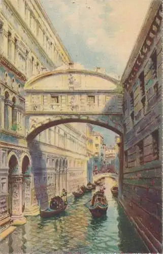 PC45992 Venedig. Seufzerbrücke. A. Scroochi