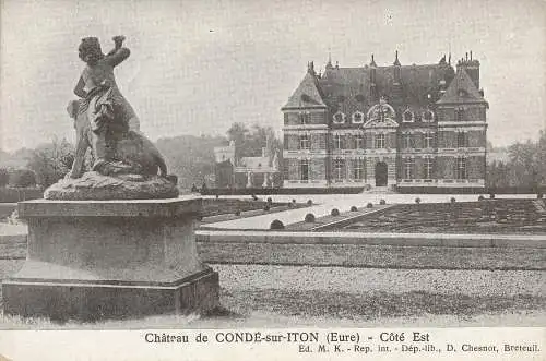 PC46057 Chateau de Conde sur Iton. Ostküste. D. Chesnot