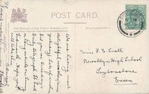 PC45693 Sidbury. Worcester. Tuck. Öle. Nr. 1467. 1904