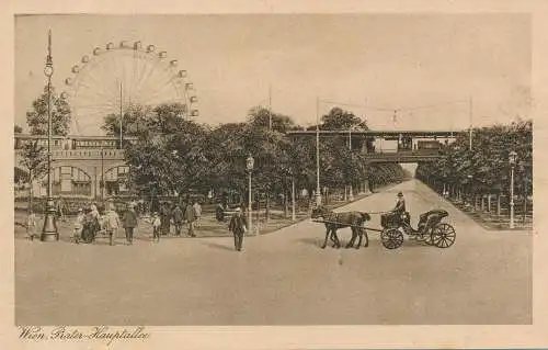 PC46078 Wien. Prater Hauptallee. Nr. 3