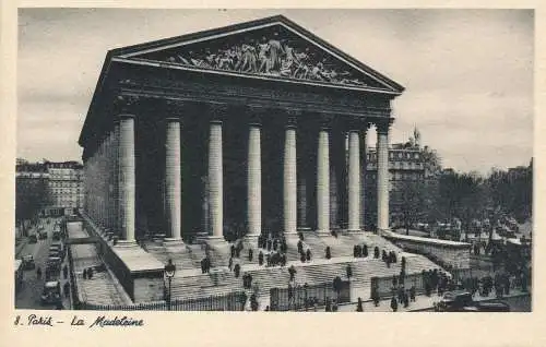 PC45938 Paris. La Madeleine. Kunst und Technik