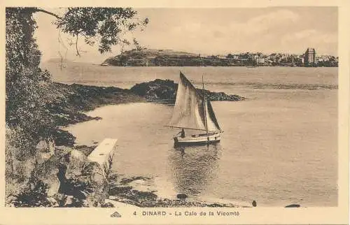 PC46143 Dinard. La Cale de la Vicomte. Nr. 4