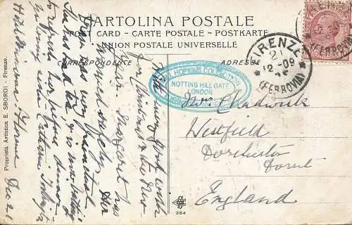 PC46199 Anbetung der Sterndeuter. Nett von Fabriano. Florenz. E. Ausgänge. B. Hopkins