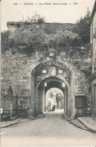 PC46917 Dinan. La Porte Saint Louis. Levy und Neurdein vereint. Nr. 190