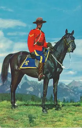 PC47302 Royal Canadian montierte Polizei. W.J. Gibbons