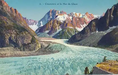 PC46249 Chamonix und das eisige Meer. B. Hopkins