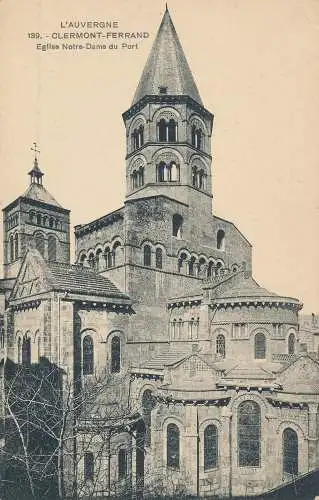 PC46170 L Auvergne. Clermont Ferrand. Kirche Notre Dame du Port. Nr. 139