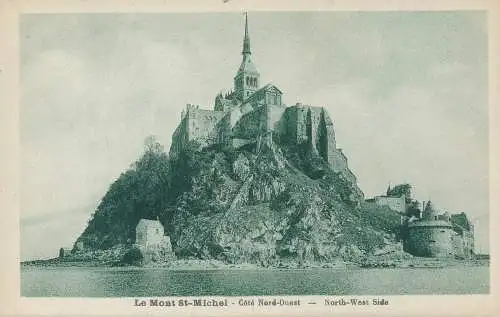 PC46200 Le Mont St. Michel. Nordwestseite. B. Hopkins