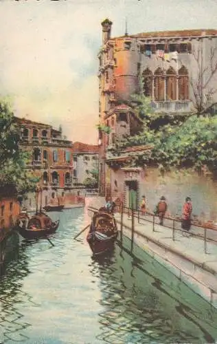 PC46708 Venedig. Rio delle Maravegie. A. Kroketten