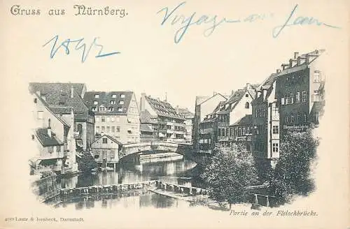 PC46663 Gruss aus Nürnberg. Lautz und Isenbeck. B. Hopkins