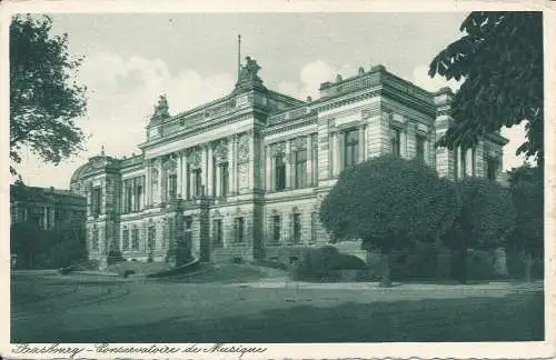 PC46365 Straßburg. Konservatorium für Musik. Union. B. Hopkins