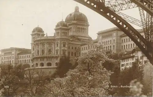 PC46403 Bern. Bundeshaus. Papagei. B. Hopkins