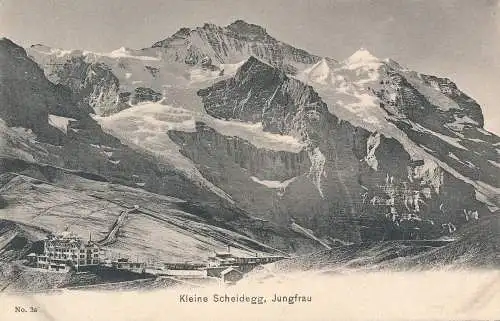 PC46383 Kleine Scheidegg. Jungfrau. B. Hopkins