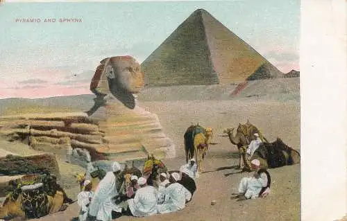 PC46701 Pyramide und Sphynx. Lichtenstern und Harari. Nr. 20