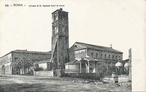 PC47338 Rom. Agneskirche außerhalb der Mauern