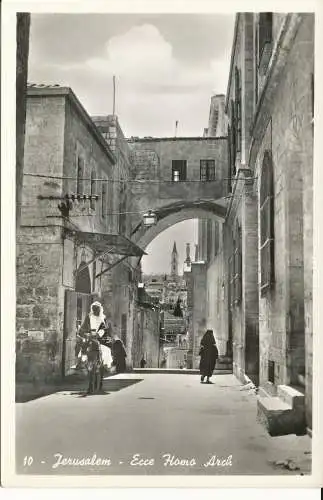 PC47339 Jerusalem. Ecce Homo Arch. Rex Studio Garbis Semerdjian