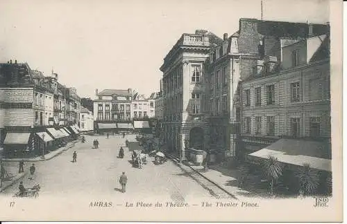 PC47099 Arras. Der Theaterplatz. Neurdein. Nr. 17