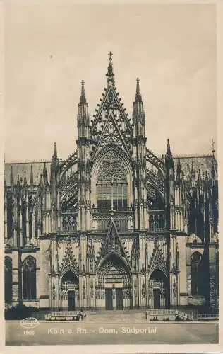 PC46509 Koln a Rh. Dom. Sudportal. Stengel. Nr. 1906