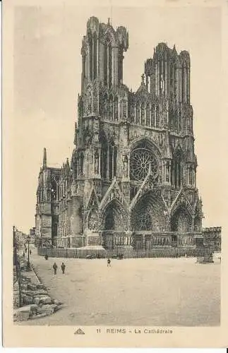 PC47349 Reims. Die Kathedrale. Kathedrale von Reims