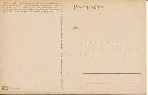 PC47344 Oberwesel. Hoursch und Bechstedt