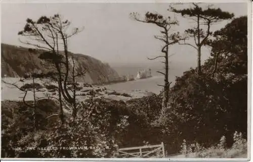 PC00267 Die Nadeln von Alum Bay. I.o.W. 1946. RP