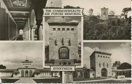 PC00063 Runnymede. Commonwealth Air Forces Memorial. RP