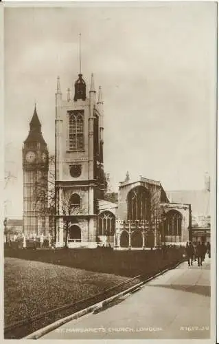 PC00243 St. Margarets Kirche. London. Valentinstag. RP