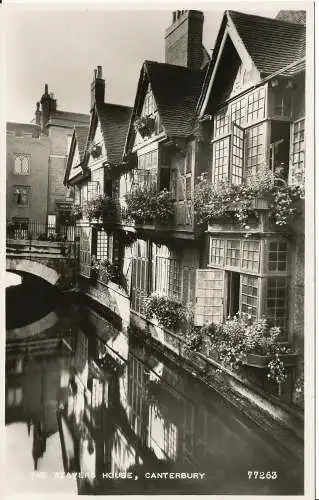 PC00119 Weberhaus. Canterbury. Valentinstag. RP