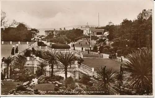 PC00283 Pavillonterrasse. Bournemouth. 1937. RP