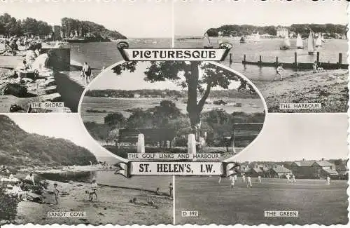 PC00140 Malerisches St. Helens. I.W. Bay-Serie. 1965. RP