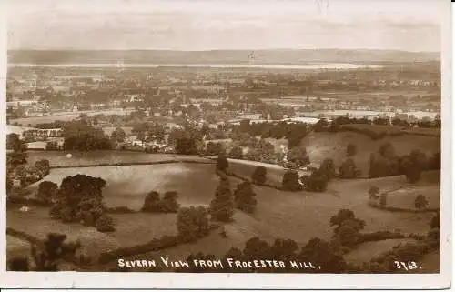 PC00124 Severn View von Frocester Hill. Lilywhite. RP